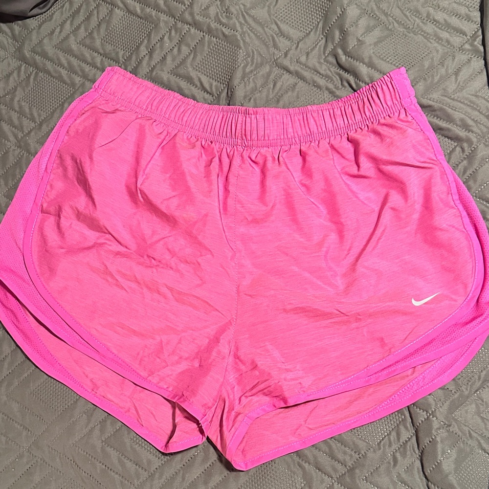 Nike Women's Vibrant Pink Athletic Shorts
